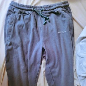 Alphalete Slim Joggers Storm Blue (Men's Large)